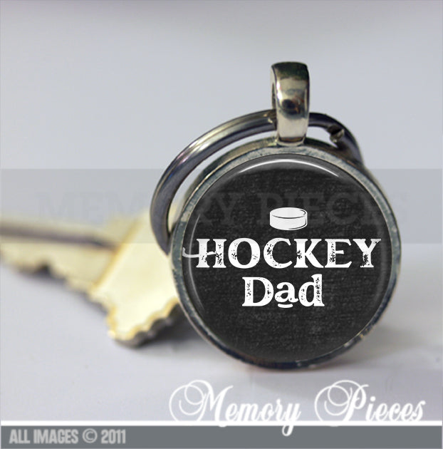 'Hockey Dad' Keychain/Pendant