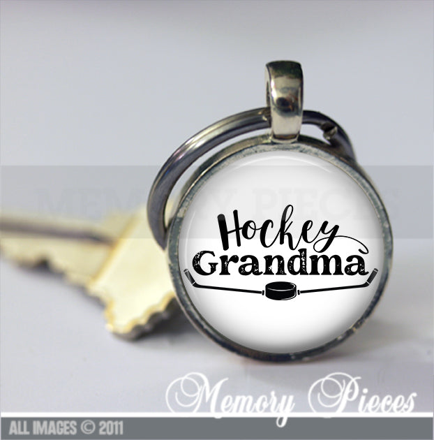 'Hockey Grandma' Keychain/Pendant