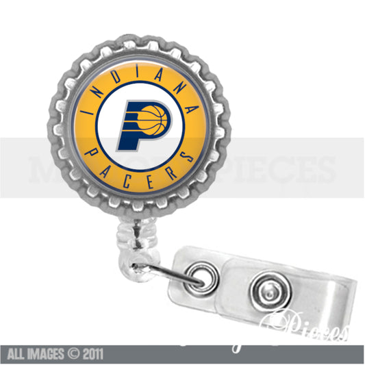 Indiana Pacers Retractable Badge Holder/Reel