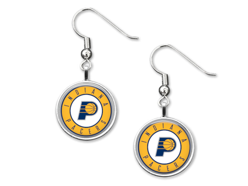 Indiana Pacers 12mm Dangle Earrings