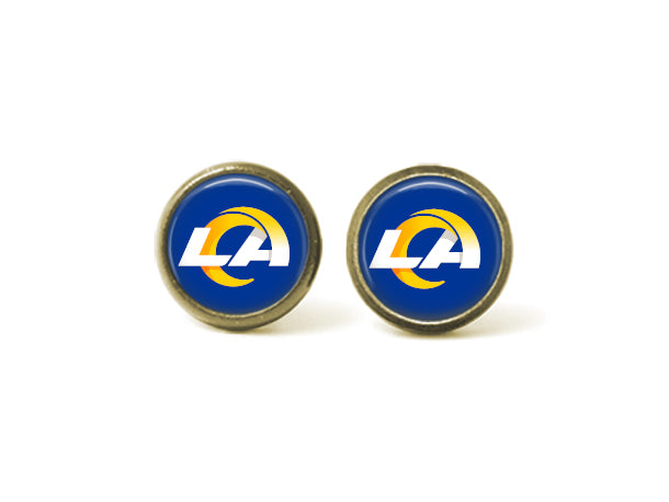 LA Rams 12mm Post Earrings