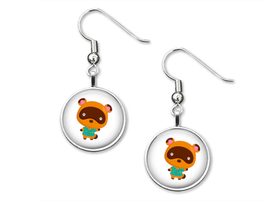 Animal Crossing New Horizon Tommy/Timmy Nook 12mm Dangle Earrings