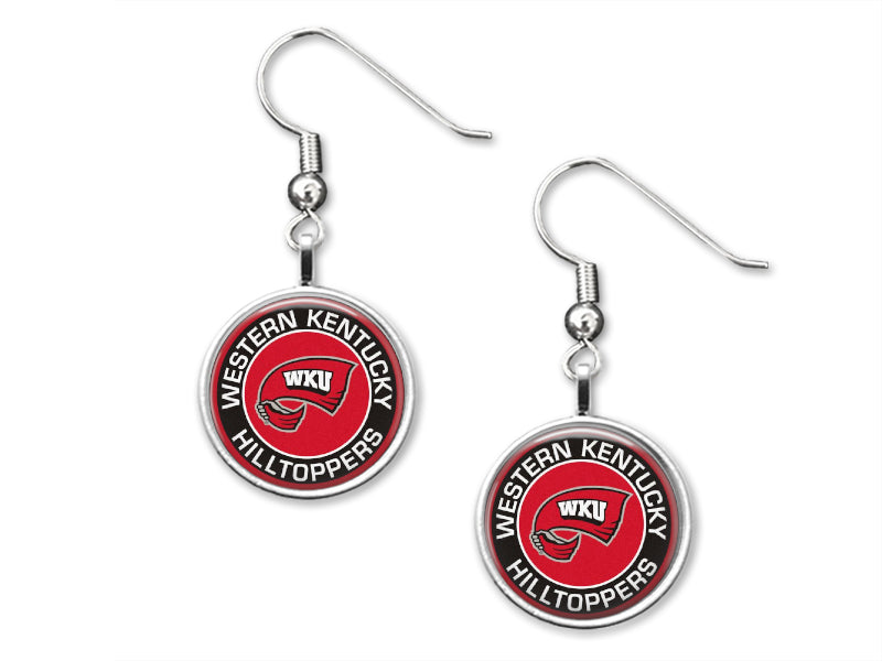 WKU - Western Kentucky University 12mm Dangle Earrings