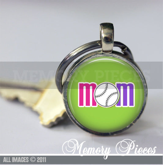 Softball/Baseball Mom Keychain/Pendant