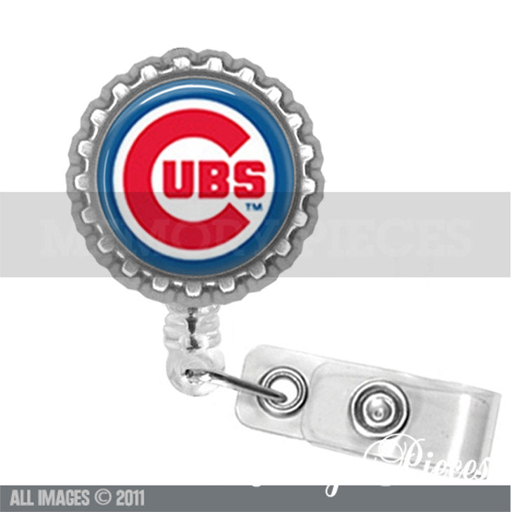 Chicago Cubs Retractable Badge Holder/Reel