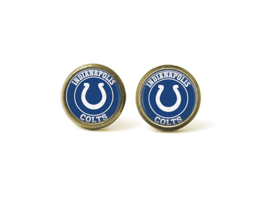 Indianapolis Colts 12mm Post Earrings