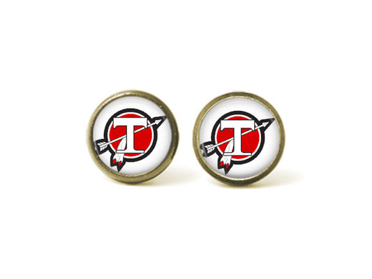 Tecumseh High School - Lynnville 12mm Post Earrings