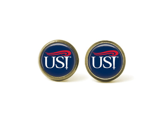 University of Southern Indiana - USI 12mm Post Earrings