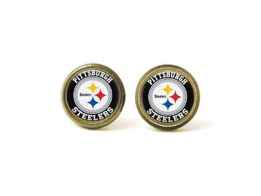 Pittsburgh Steelers 12mm Post Earrings