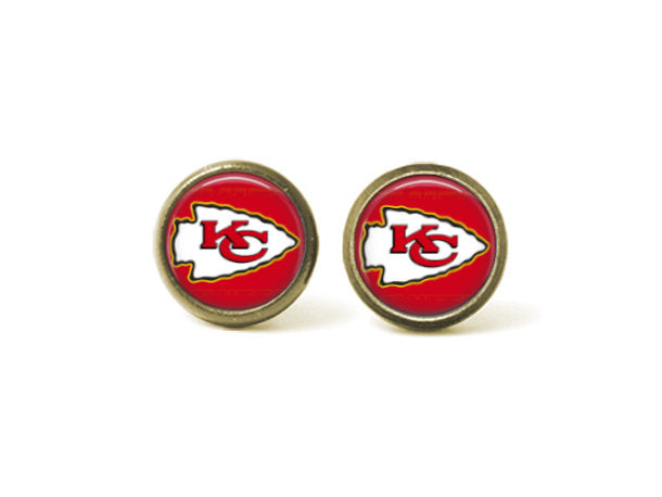 Kansas City Chiefs 12mm Post Earrings