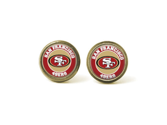 San Francisco 49ers 12mm Post Earrings