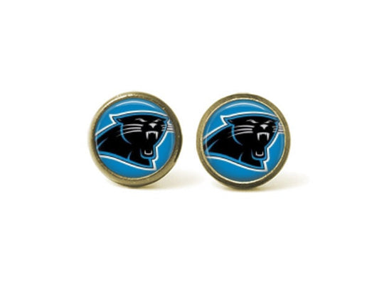 Carolina Panthers 12mm Post Earrings