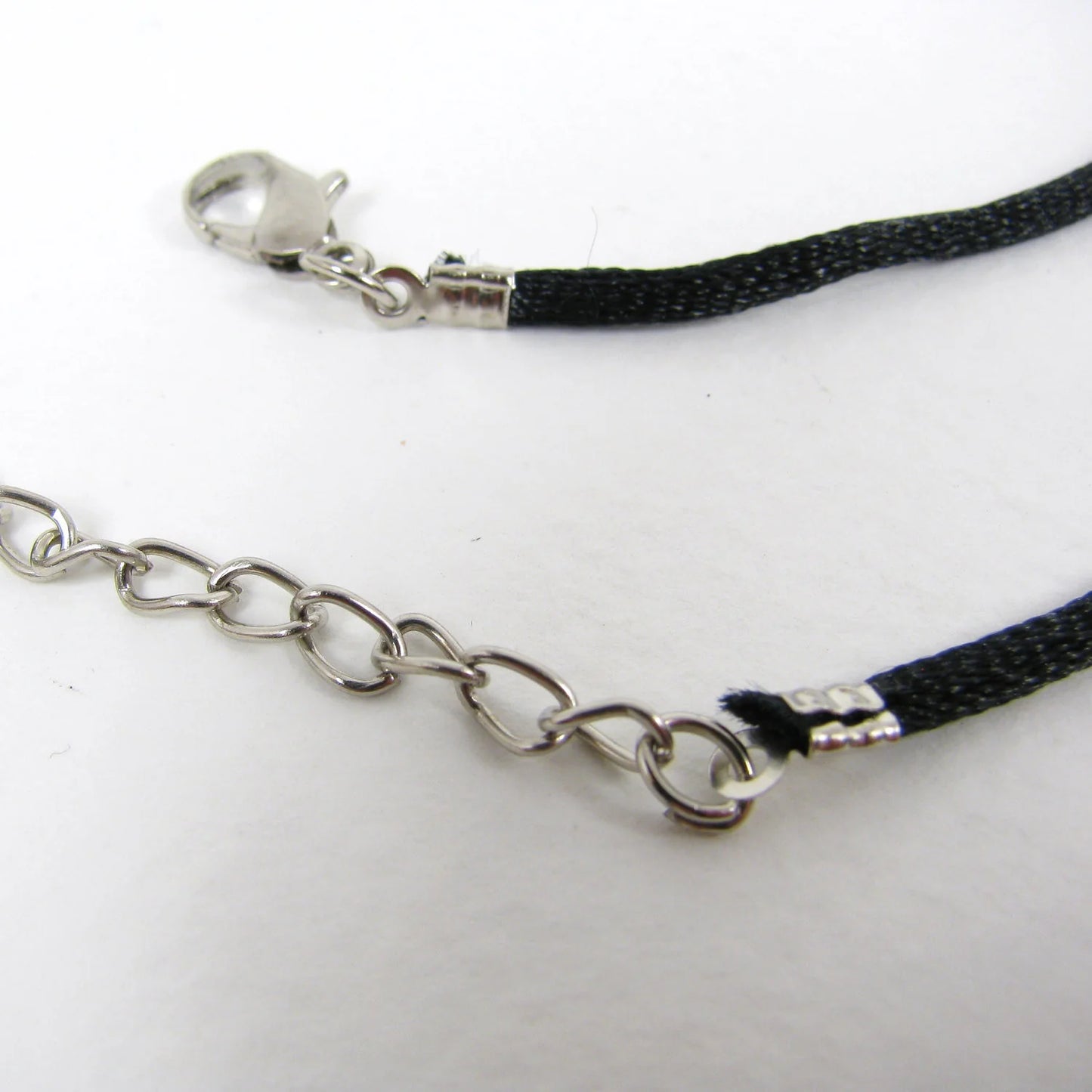 Black Satin Necklaces