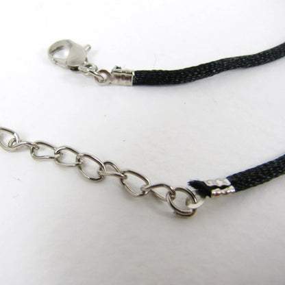 Black Satin Necklaces