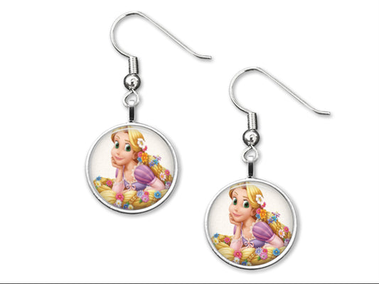 Tangled Disney Princess 12mm Dangle Earrings